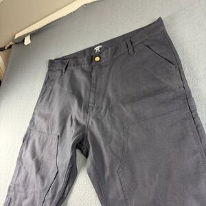 Carhartt Pants Men's 39x32* Blue Double Knee Ruck WIP Work In Progress Workwear